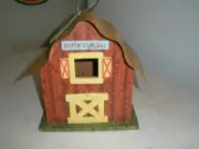 NEW Debbie Mumm Birdhouse 7" X 5" X 8"