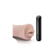 M For Men Skye Flesh Vibrating Mouth Stroker