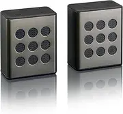 Lenco Portable Stereo BTP-200 Stereo Speaker Set 2 x 2.5 Watt RMS Including USB Cable and AUX Cable Black