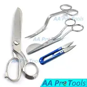 Embroidery Stitching Scissors Set, Duckbill, Pro-Bent, Tailor, Bon-Sai Scissors