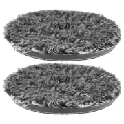 2pcs Wool Cutting Pad, 6 inch Microfiber Buffing Polishing Pads