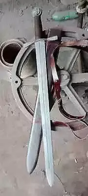 CUSTOM HANDMADE SPRING STEEL 5160 TEMPLAR SWORD COMBAT BATTLE READY SWORD