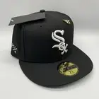 Chicago White Sox Paper Plane Roc Nation 59Fifty New Era Hat Fitted pin 7 5/8