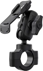 TUSITA Motorcycle GPS Mount - Holder Compatible with Garmin Handheld GPS - Double Socket Arm Handlebar Base