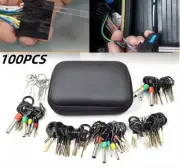 Terminal Removal Tool Kit Electrical Connector Pin Ejector Depinning Release*100 (for: Ford)
