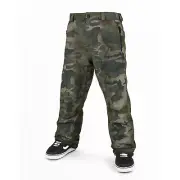 VOLCOM Mens 2024 Snowboard Snow - "L GORE-TEX" PANTS - Cloudwash Camo