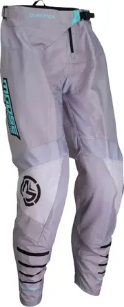 Moose Offroad Qualifier S25, textile pants , color: Grey/Black/Turquoise , size: 36