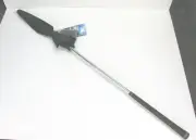 NOS! HAAS JORDAN BLACK GOLF BAG BROLLY UMBRELLA W/ CLUB GRIP, #4400