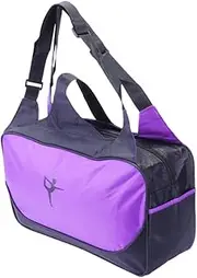Kisangel Gym Travel Shoulder Bag Polyester Luggage Bag Yoga Mat Carrier Large Capacity Removable Straps Easy to Use