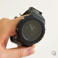 在飛比找蝦皮購物優惠-CASIO G-SHOCK 八角農家橡樹雙顯橡膠腕錶 黑 G