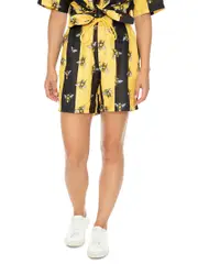 Mens Party Short Black and Gold Bees