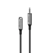[AE5RBK] 5m Ultra 3.5mm (Male) to 3.5mm (Female) Audio Extension Cable Space Grey