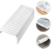 4" x 14" Silicone Sink Edge Protector ＆Splash Guards, 4in x 14in, White