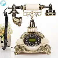 在飛比找蝦皮購物優惠-熱賣 現貨仿古電話機歐式電話家用美式無線插卡固定辦公古董復古