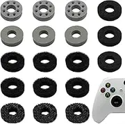 Pack of 18 Thumbstick Shock Absorbers, Assist Rings Compatible with PS5/Steam Deck/PS4/Xbox One/Switch/Switch OLED/Switch Pro Controller, 6 Different Strengths