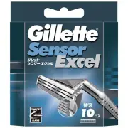 Gillette Razor Sensor Excel Replacement Blades 10 Pieces