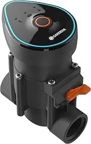 Gardena Irrigation Valve 9 V Bluetooth: Irrigation Controller That can be Programmed with The Bluetooth app, Range up to 10 m, six Independent schedules (01285-20)