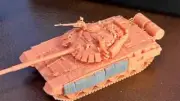 3D Printed 1/72/87/144 Russian T-72b3 Main Battle Tank Unpainted Model Kit