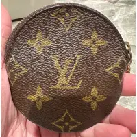 在飛比找蝦皮購物優惠-LV  M61926 絕版珍藏 圓形 零錢包 老花經典花紋