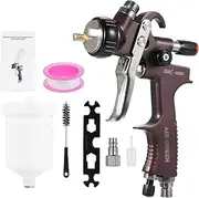 Air Sprayer Car Air Painting Sprayer Prof ional Au tive Tools High-End Au Bile Paint Sprayer Spraying Au Bile Topcoat with High A ization Nozzle Size 1. M Coffee One Size