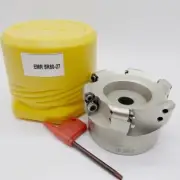 1× EMR 5R80-27 6Flute 80mm CNC Carbide Face Milling Cutter,For RPMW1003 Insert