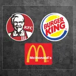 麥當勞KFC大麥克漢堡炸雞個性反光汽車摩托裝飾劃痕遮擋貼紙車貼