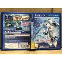 在飛比找蝦皮購物優惠-PSV 初音未來 名伶計畫 X (中文版) 二手