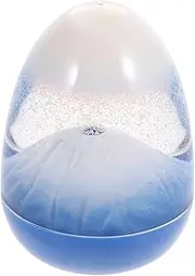 SUPVOX 1Pc Creative Hourglass Timer White Sand Desktop Adornment for Home Decor Living Room Bedroom Unique Table Decor