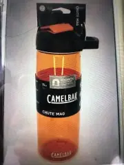 Camelbak 25oz/ 0.75L Water Bottle in Orange *Magnetic Cap* Chute Mag LEAK PROOF