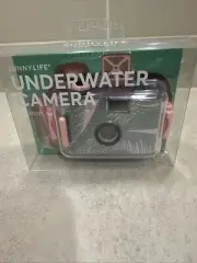 Sunnylife Underwater Camera Pink Palm Tree Design Waterproof 35mm Brand New