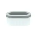 Secure Lid Ice Bucket Maker Flexible Silicone Cube Mold Tray for Quick Freezing