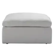 [James Lane] Cloud Ottoman Duxton Pewter