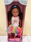 My Life As Poseable Unicorn Trainer 18" Doll Dark Brunette Hair Brown Eyes New