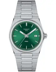 [Tissot] PRX 35mm T1372101108100 Watch In Green