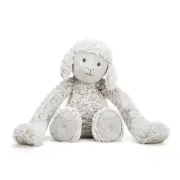 DEMDACO Heartful Hugs Lamb White 17.5 In Weighted Childrens Plush Stuffed Animal
