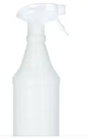 EMPTY SPRAY BOTTLES, WITH TRIGGER, SKILCRAFT, 24 OZ, 3/CT