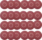 50 PCS 9-Inch 10-Hole Hook-And-Loop Sanding Discs for Drywall Sander -10 Pack Ea