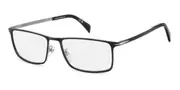 David Beckham DB 1167 TI7/2Y Men's Glasses Black Size 55 - Private Health Rebate - Blue Light Block Available