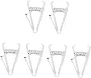 Sets Handheld Caliper Skinfold Measurement Tape Tool Measure Device for Ages Body Composition Monitor Compact Design Pcs