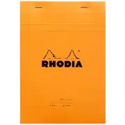 Rhodia #16 Meeting Pad Orange 80 Sheets