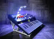 25º Stand with LED Light for Arturia MicroFREAK Synthesizer - Color WHITE - USA
