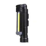 W549 Led+Cob 5Modes 360��+180�� Foldable Head Magnetic Tail Usb Rechargeable Flashlight Work Light