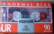 Maxell UR-90 Blank Audio Cassette Tape 90 Min Normal Bias New Sealed