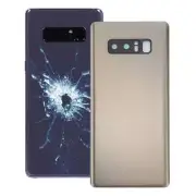 For Galaxy Note 8 Back Cover with Camera Lens Cover (Gold)