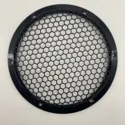 6.5" Alu Speaker Cover Mesh Grill For Car Audio DJ PA Woofer 6 Mounting Hole BlK