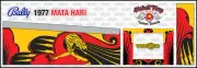 Bally Mata Hari PINBALL CABINET STENCILS • • Pinball Pimp PREMIUM • •