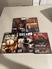 PC Games Lot SEALED: Total War: Shogun 2 Ltd. Ed., Breach, Farcry 2 + More