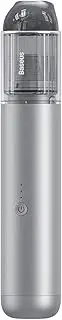 Baseus Handheld Vacuum 15000Pa 135W Portable Household Kitchen Cleaning Cordless Car Vacuum Cleaner USB Type-C Charging for Home/Office/Car Cleaning - Silver