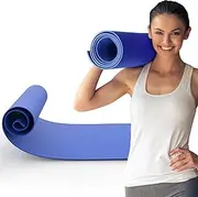 Yoga Mat Non Slip Textured Surface Eco Friendly Yoga Matt with Carrying Strap, Thick Exercise & Workout Mat for Yoga, Pilates and Fitness (173CMx 61CMx 6mm)