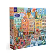1000pc eeBoo Jigsaw Puzzle 58.4cm Educational Play Fun Game Stockholm 14+